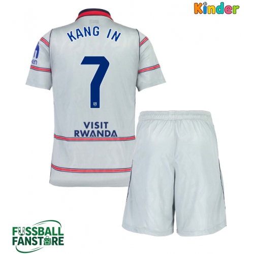 Atletico Madrid Lee Kang-in #7 Replik 3rd trikot Kinder 2026-27 Kurzarm (+ Kurze Hosen)